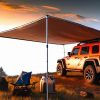 Outdoor camping, the car side tent will accompany you to enjoy nature under the sunset