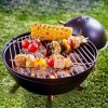 Barbecue grill cooking delicious food