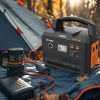 Portable power station for worry-free camping with full power