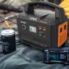 Portable power station, worry-free camping, full of power