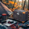 Portable power station, camping companion, power supply at any time